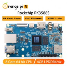 Oeange Pi 5 (4GB) ارنج پای 5 با پردازنده 8 هسته ای RK3588S و رم 4 گیگابایتی