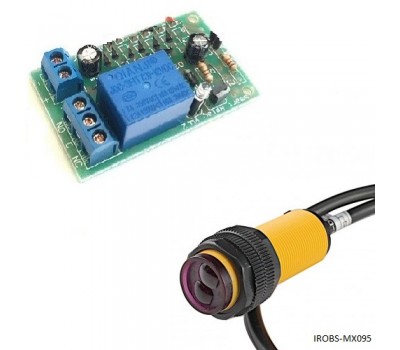 سنسور تشخیص مانع 12 ولتی رله دار MX095 سنسور E18-D80NK