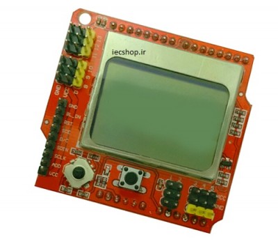 شیلد کاربردی LCD گرافیکی و Joystick مخصوص آردوینو 