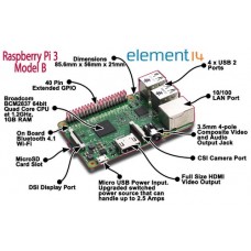 رزبری پای element14 Raspberry pi 3   